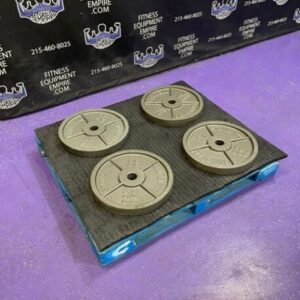 4×100 lb. Standard Olympic Iron Plates For Sale | Fitness Equipments Empire