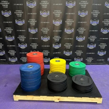 Hammer Strength Olympic Bumper Plate Lot For Sale | Fitness Equipments Empire Hammer Strength Olympic Bumper Plate Lot For Sale | Fitness Equipments Empire