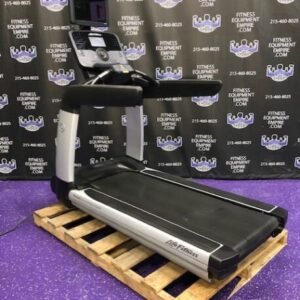 Life Fitness 95T Elevation Platinum Club Series Treadmills w/Explorer Consoles For Sale | Fitness Equipments Empire