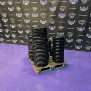 Lot of Intek Urethane Olympic Plates .99 cents lb.!!!! For Sale | Fitness Equipments Empire