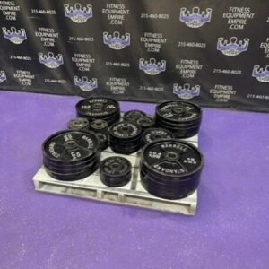 Lot Of Standard Olympic Iron Plates For Sale | Fitness Equipments Empire